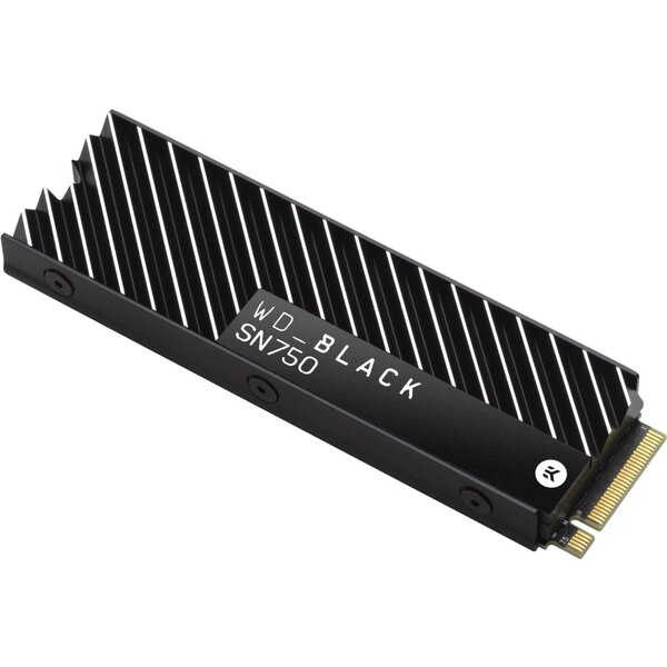 WD Black SN750 SSD M.2 NVMe 2TB chladič